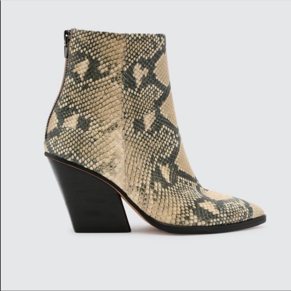 NWT Dolce Vita Issa Snake Print Boots